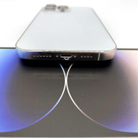 Apple iPhone 14 Pro Max, 256GB, Silver, Model MQ9V3ZD/A, A2894, 84% battery, with original packaging