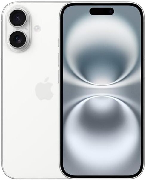 Apple iPhone 16 Plus 128GB (Model MXVV3HN/A, A3290), Smartphone, White, new, unused, Apple warranty