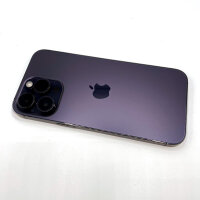 Apple iPhone 14 Pro Max 128GB, Model NQ9T3ZD/A A2894, Deep Purple, 100% battery, Apple Warranty until 10/2026