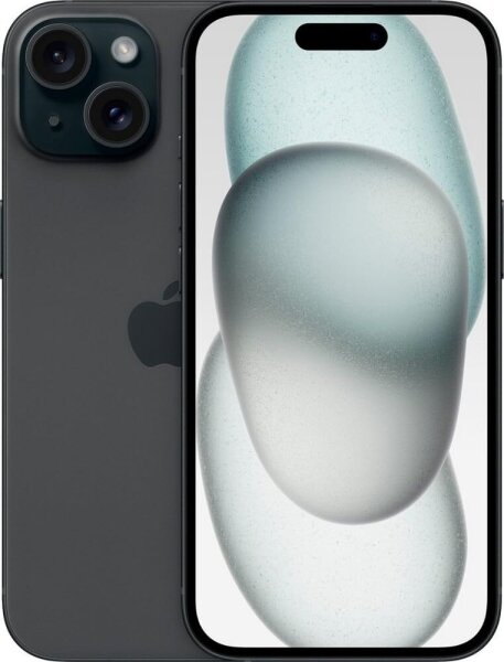 Apple iPhone 15, 128 GB, Model A3090, Smartphone, Black, Like New, 100% Battery Capacity