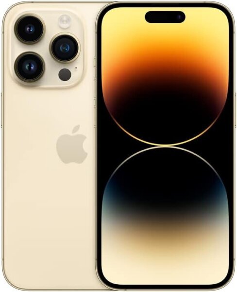 Apple iPhone 14 Pro 128GB Gold, Model A2890, like new, 100% battery, including charging cable