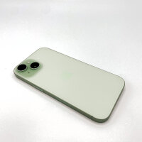 Apple iPhone 15, 128 GB, model MTM23LL/A A2846, smartphone, green, like-new battery