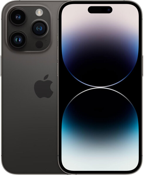 Apple iPhone 14 Pro 256GB, Modell A2890, Schwarz, 90% Akku, inkl. Ladekabel