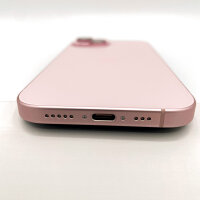 Apple iPhone 15, 256 GB, Model NTP73ZD/A A3090, Smartphone, Pink, 100% Battery Health