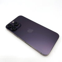 Apple iPhone 14 Pro Max, 128 GB, Model MQ8R3LL/A A2651, Purple, 85% battery, minor scratches, Smartphone