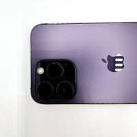 Apple iPhone 14 Pro Max, 128 GB, Model MQ8R3LL/A A2651, Purple, 85% battery, minor scratches, Smartphone