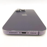 Apple iPhone 14 Pro Max, 128 GB, Model MQ8R3LL/A A2651, Purple, 85% battery, minor scratches, Smartphone