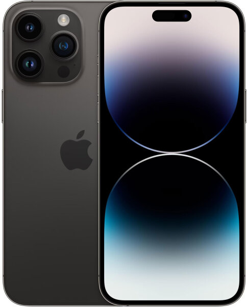 Apple iPhone 14 Pro Max 256GB, Model MQ9U3ZD/A, Black, 83% battery, Smartphone with large display