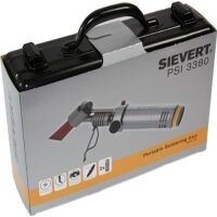 Sievert Promatic PSI 338093 Lötset, 945 W, 230 mm, für Blech- & Dachrinnen, inkl. 2 Ultragas-Kartuschen, Kupferstück, Ersatzdüsen, Metallkoffer