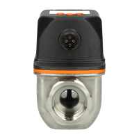 ifm electronic SV5200 Vortex-Durchflusssensor 2–40 l/min, -10…90°C, IO-Link, 2x PNP/NPN, G1/2, drehbares Display, IP65/IP67, M12