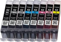 Canon CLI-42 Multipack, 8 Original Tintenpatronen, 13ml,...