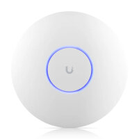 Ubiquiti UniFi U6-Pro WiFi Access Point, white, ceiling mount, incl. accessories, WiFi 6, dual-band, long range