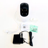 EZVIZ CS-C8c 5MP Outdoor Camera, 360° Pan/Tilt, AI Person Detection, Night Vision, App Control, IP65, 12V, 12W