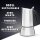 Bialetti Venus Espressokocher 2 Tassen (85 ml), Edelstahl, silber, Mokakanne, induktionsgeeignet