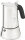 Bialetti Venus Espressokocher 2 Tassen (85 ml), Edelstahl, silber, Mokakanne, induktionsgeeignet