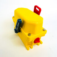 Kiepe NTS 002 Emergency Stop Switch with Pull Cord, 91064084002, AC-15 230V/6A, DC-13 125V/0.8A, IP66/67, Yellow/Red