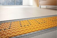 Schlüter DITRA-HEAT-DUO DHD 810 M decoupling mat, 10 m² roll, 10.2 x 0.98 m, 13 dB impact sound insulation, electric heating function, fleece backing