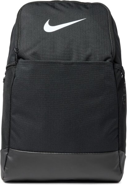 Nike Brasilia 9.5 Backpack DH7709-010, 24L, Size M, Unisex Sports Backpack, Black, Versatile Compartments, Padded Shoulder Straps