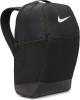 Nike Brasilia 9.5 Backpack DH7709-010, 24L, Size M, Unisex Sports Backpack, Black, Versatile Compartments, Padded Shoulder Straps