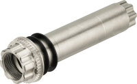 ROTOR ALDHU 24 mm Kurbelwelle, Rennrad-Achse, OCP Mount, Ersatzteil, silber, Modell C02-108-98010-0