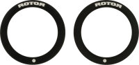 ROTOR ALDHU 24 mm Kurbelwelle, Rennrad-Achse, OCP Mount, Ersatzteil, silber, Modell C02-108-98010-0