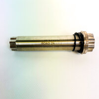 ROTOR ALDHU 24 mm Kurbelwelle, Rennrad-Achse, OCP Mount, Ersatzteil, silber, Modell C02-108-98010-0