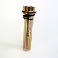 ROTOR ALDHU 24 mm Kurbelwelle, Rennrad-Achse, OCP Mount, Ersatzteil, silber, Modell C02-108-98010-0