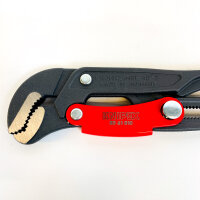 KNIPEX 83 61 010 Pipe wrench, 330 mm, S-jaw, quick adjustment, plastic handle, grey powder-coated
