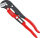 KNIPEX 83 61 010 Pipe wrench, 330 mm, S-jaw, quick adjustment, plastic handle, grey powder-coated