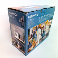 Kenwood MultiPro Go FDP22.130GY Kompakt-Küchenmaschine, 550 W, 1,3 l, Schneiden, Reiben, Pürieren, Teigkneten, 360°-Bedienung, Zubehör, Grau