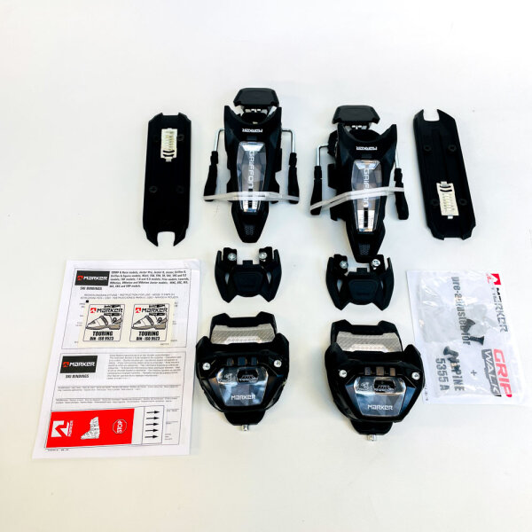 Marker Griffon 13 Ski Binding 100 mm, Unisex Freeride, DIN 4–13, GripWalk compatible, Pair, Black