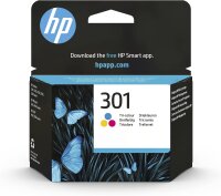 HP 301 Tri-color Ink Cartridge for DeskJet, ENVY &...