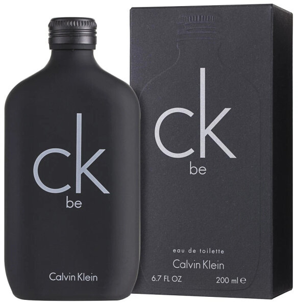 Calvin Klein CK Be Parfüm 200 ml Eau de Toilette Spray Unisex Duft in schwarzer Verpackung