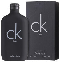 Calvin Klein CK Be Parfüm 200 ml Eau de Toilette Spray Unisex Duft in schwarzer Verpackung