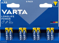 VARTA Longlife Power AAA LR03 Alkalibatterien 1,5 V 1,5 A...