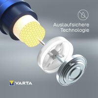 VARTA Longlife Power AAA LR03 Alkaline Batteries 1.5V 1.5A 8-Pack Long-lasting Energy