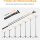 K&F Concept MS-08 Selfie-Stick-Stativ 2-in-1, 158 cm, Handyhalterung, kompatibel mit iPhone & Android, schwarz/orange