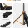 K&F Concept MS-08 Selfie-Stick-Stativ 2-in-1, 158 cm, Handyhalterung, kompatibel mit iPhone & Android, schwarz/orange