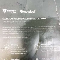 Secret Lab MAGRGB XL RGB LED strip 19.5 W for MAGNUS metal desk, 220–240 V, Type-C, Nanoleaf Smart Lighting