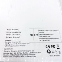 TIGERFU M196-EEA Tablet-PC, 13" 3K Display, Android 15, 512GB Speicher, 12GB RAM, DC 9V/2A
