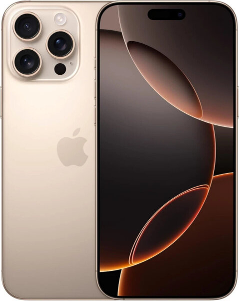 Apple iPhone 16 Pro Max, 512GB, Modell A3084, Gold, 92% Akku, leichte seitliche Kratzer