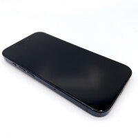 Apple iPhone 15 Pro, 128GB, Model MTV03ZD/A A3102, Titanium Blue, 89% battery, slight stains on the back