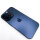Apple iPhone 15 Pro, 128GB, Model MTV03ZD/A A3102, Titanium Blue, 89% battery, slight stains on the back