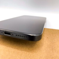 Apple iPhone 15 Pro Max, 256 GB, Modell MU773ZD/A A3106, Titan Schwarz, 92% Akku, leichte Eckkratzer