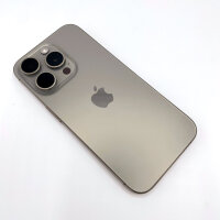 Apple iPhone 15 Pro, 128GB, Model MTUX3ZD/A A3102, Natural Titanium, like new, 100% battery