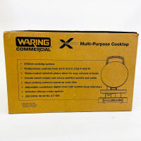 Waring Commercial WSC300CE Kochplatte, 343 mm, antihaftbeschichtet, duale Flächen, inkl. Silikon-Spatel