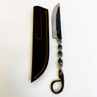Saddi Outdoor Knife, hand-turned handle, including...