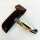 Saddi Pattada Outdoor-Messer, Lederscheide, dunkler Horngriff, handgefertigt, scharfe Klinge, robustes Design