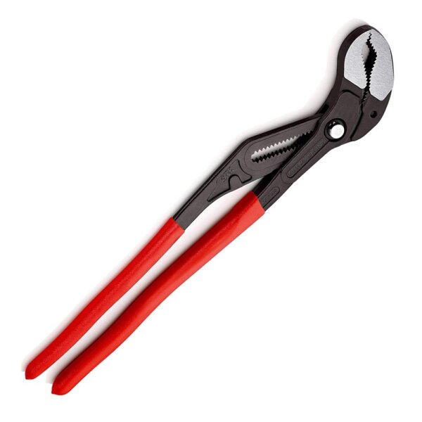 KNIPEX Cobra XXL 560mm Wasserpumpenzange, Chrom-Vanadium, selbstspannend, Feinverstellung, ergonomisch, Kunststoffgriff, 2,74kg