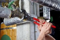 KNIPEX Cobra XXL 560mm Wasserpumpenzange, Chrom-Vanadium, selbstspannend, Feinverstellung, ergonomisch, Kunststoffgriff, 2,74kg